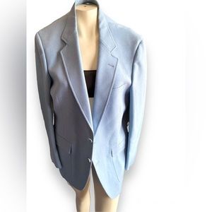 Vintage Farrells men’s blazer, baby blue in color